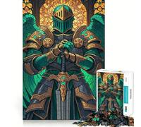 Rompecabezas Angel Protector de 1000 Piezas,Juego de Ejercicios mentales,Encaje, Huecos,desafío Interactivo para el Cerebro en casa (50x75cm)