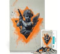 Rompecabezas Angel Secret Agent de 1000 Piezas Diversión con Memoria Superficie Lisa y sin Rebabas Un desafío entretenido para el Tiempo Libre (38x26cm)