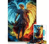 Rompecabezas Angel Warrior para Adultos de 1000 Piezas,Juego de Memoria,Ajuste, Compacto,Ideal para Jugar en Familia (50x75cm)