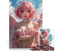 Rompecabezas Angel Wings Queen de 1000 Piezas para Adultos Juego Que estimula la Mente Superficie Lisa y sin Rebabas Un pasatiempo Fascinante para los Momentos de Ocio (50x75cm)