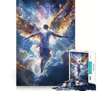 Rompecabezas Angelic Ascendancy de 1000 Piezas,Juguete Que desafía la Mente,Troquelado de Alta precisión,Divertido Reto para el Tiempo de Espera (38x52cm)