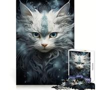 Rompecabezas Animal Enigma Art de 1000 Piezas para Adultos Estimula la agudeza Mental, Proporciona un Disfrute Tranquilo y Bordes Suaves Un Regalo entrañable (38x26cm)