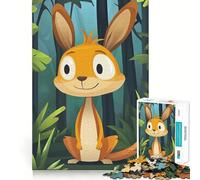 Rompecabezas Animal III,1000 Piezas,Juego Divertido sin Rebabas,Piezas de Corte Limpio,portátil,Ideal para Viajes (38x26cm)