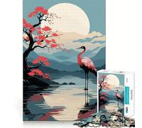 Rompecabezas Animal Japan Vibes 1000 Juego de concentración Mental Diseño de Ajuste Huecos Desafío Cerebral Interactivo para el hogar (38x52cm)