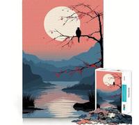 Rompecabezas Animal Japan Vibes 1000 Think Boost Game Tight Lock No Loose Pieces Interactive Brain Challenge para el hogar (50x75cm)