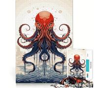 Rompecabezas Animal Japan Vibes de 1000 Piezas Diversión para Entrenar la Mente Encaja Perfectamente sin Huecos Actividad para Compartir con Seres Queridos (50x75cm)