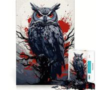 Rompecabezas Animal Japan Vibes de 1000 Piezas Juguete Creativo para desarrollar la Creatividad Cierre Seguro sin Piezas Sueltas Actividad para Compartir en Familia (38x52cm)