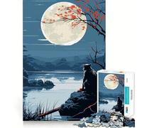 Rompecabezas Animal Japan Vibes de 1000 Piezas,Juguete Que desafía la Mente,Troquelado de Alta precisión,Divertido Reto para Pasar el Tiempo (50x75cm)