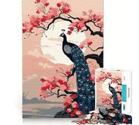Rompecabezas Animal Japan Vibes de 1000 Piezas para Adolescentes Estimula la Mente Diversión sin Espacios Ajuste Ocio cautivador para Disfrutar en casa (38x26cm)