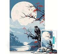 Rompecabezas Animal Japan Vibes de 1000 Piezas para Adolescentes Estimula la Mente Diversión sin Espacios Ajuste Ocio cautivador para Disfrutar en casa (38x52cm)