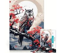 Rompecabezas Animal Japan Vibes de 1000 Piezas para Adultos Juego de Memoria Cerebral Encaje Huecos Actividad Relajante para desconectar (38x26cm)