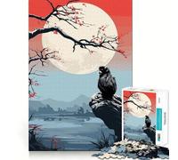 Rompecabezas Animal Japan Vibes de 1000 Piezas para Adultos Juego Divertido y fácil de armar Ideal para divertirse en Familia (50x75cm)