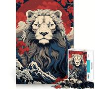Rompecabezas Animal Japan Vibes para Adultos,1000 Piezas,Juego de Memoria Cerebral,Corte Fino,Acabado Premium,Forma entretenida de Pasar el Tiempo Libre (38x52cm)