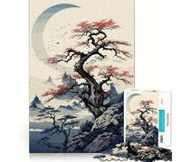 Rompecabezas Animal Japan Vibes para Adultos,1000 Piezas,Juego de Memoria Cerebral,Corte Fino,Acabado Premium,Forma entretenida de Pasar el Tiempo Libre (38x52cm)