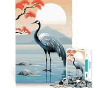 Rompecabezas Animal Japan Vibes para Adultos,1000 Piezas,Juego Think Boost,Estructura de Encaje precisa,fácil de Aprender,diversión para Toda la Familia (50x75cm)