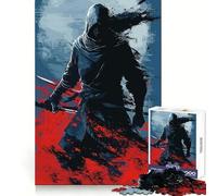 Rompecabezas Anime Blue Japan Shinobi de 1000 Piezas para Adolescentes Estimula la Mente y es un pasatiempo Relajante Encaje Firme (38x26cm)
