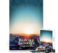 Rompecabezas Antes del Amanecer para Adolescentes, 1000 Piezas, desarrolla la Memoria, es un pasatiempo Agradable, con Bordes definidos y una Sorpresa navideña (38x26cm)