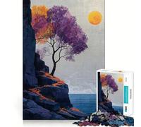 Rompecabezas Árbol de la Soledad para Adolescentes, 1000 Piezas, Lógica Clara, Juguete, Lento, Disfruta, Corte, Sorpresa de Cumpleaños (38x52cm)