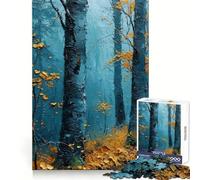 Rompecabezas Árbol de Otoño para Adultos, 1000 Piezas, Ejercicio Mental, Fácil de Relajar, Encajado a la perfección, Regalo de Cumpleaños (38x52cm)