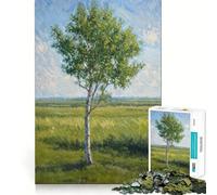 Rompecabezas Árbol Solitario para Adolescentes 1000 Piezas Juguete de Lógica Clara Disfruta Lento Corte Sorpresa de Cumpleaños (50x75cm)