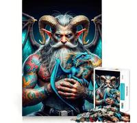 Rompecabezas Argus Giant Chronicles para Adolescentes, 1000 Piezas, Pure Logic Toy, Quiet Calm Clean Cut, decoración de Pared 50x75cm