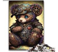 Rompecabezas Art Bear para Adultos de 2000 Piezas, Apto para Mayores de 14 años Decoración de Pared, Ideal para cumpleaños (70x100cm)