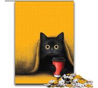 Rompecabezas Art Cat de 2000 Piezas para Adolescentes, un desafío difícil y antiestrés para Decorar el hogar a Partir de 14 años (70x100cm)