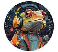 Rompecabezas Art Chameleon de 1000 Piezas para Adultos, Ideal para Adolescentes, para conectar con la Familia, para el Cerebro y como Regalo de decoración (67,5x67,5cm)