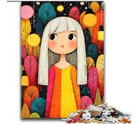 Rompecabezas Art Girl para Adultos y Adolescentes, 2000 Piezas, Juguetes adictivos Que estimulan la Inteligencia y decoran el hogar (70x100cm)