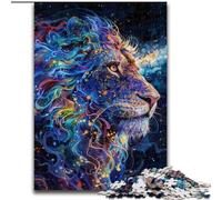 Rompecabezas Art Lions de 1000 Piezas para Adolescentes Un Regalo de cumpleaños Divertido y Divertido, Ideal para Decorar la Pared (26x38cm)