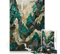 Rompecabezas artístico Camino a Shangri-La de 1000 Piezas para Adultos Juguete para ejercitar la Mente Tiempo de Ocio Diseño nítido Regalo increíble (38x26cm)