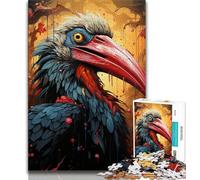 Rompecabezas artístico de 1000 Piezas de un cálao Gigante para Adultos y Adolescentes ¡Disfruta de Tus Vacaciones en casa! Cada Pieza es única Juego desafiante y Divertido para Toda la Familia