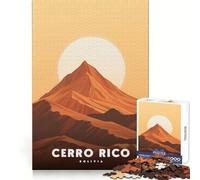 Rompecabezas artístico de Paisaje montañoso de Cerro Rico,Bolivia,1000 Piezas para Adolescentes Agudos para la Memoria Relajantes Bordes limpios Un Bonito Regalo (50x75cm)