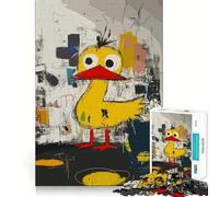 Rompecabezas artístico Original del Patito Amarillo para Adolescentes, 1000 Piezas, para estimular la Memoria, Juego de Mesa, Montaje de imágenes, Regalo navideño (50x75cm)