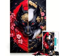 Rompecabezas artísticos de Perro Salchicha Yin Yang para Adultos,1000 Piezas,para estimular la concentración,Divertidos,de tamaño Uniforme,Piezas precisas,Actividad para Fortalecer los Lazos