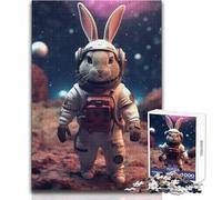 Rompecabezas Astro Bunny de 1000 Piezas para Adolescentes, Juego Educativo para el Desarrollo de Habilidades, Momentos Especiales, tamaño 50x75cm