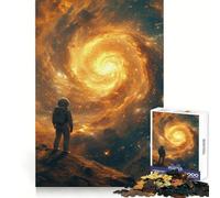 Rompecabezas Astronaunt Another Planet de 1000 Piezas para Adolescentes, un Juego de ingenio y Entretenimiento Cierre sólido Regalo Festivo (38x26cm)