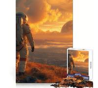 Rompecabezas Astronaunt Another Planet para Adultos, 1000 Piezas, Ejercicio Inteligente, Placer Relajante, Bordes precisos, Sorpresa navideña (38x52cm)
