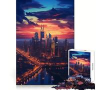 Rompecabezas Atardecer en Filadelfia de 1000 Piezas para Adolescentes Juguete Educativo y Divertido Diseño Compacto 50x75cm