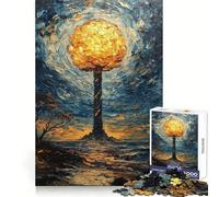 Rompecabezas Atomic Reverie para Adultos, 1000 Piezas, para Mejorar la Memoria, Entretenimiento Tranquilo, Corte preciso, Regalo de cumpleaños (50x75cm)