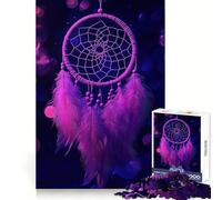 Rompecabezas Atrapasueños Morado de 1000 Piezas para Adolescentes Juguete de lógica y suavidad para Relajarse Corte preciso Regalo Ideal (50x75cm)
