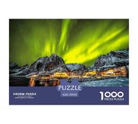 Rompecabezas Aurora Noruega 1000 Piezas Puzzle - Juego Didáctico para Adultos Y Niños, 70x50cm/1000pcs