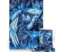 Rompecabezas Azure Dreams of Neon Angel de 1000 Piezas para adolescentesUn desafío Inteligente para Momentos de ocioCierre perfectoRegalo Ideal (50x75cm)