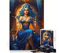 Rompecabezas Azure Reverie para Adultos, 1000 Piezas, para ejercitar la Mente, para un Momento de relajación, con Bordes precisos, un Regalo Original (38x26cm)