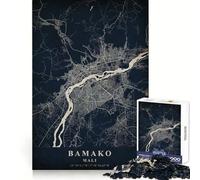 Rompecabezas Bamako Mali para Adultos, 1000 Piezas, para desarrollar la concentración, la Habilidad, el Ocio y el placerIdeal para encajarRegalo de Navidad Elegante (50x75cm)