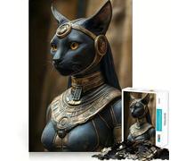 Rompecabezas Bastet de 1000 Piezas para Adultos,Realista,con Bordes, Ideal para desarrollar la Agilidad Mental,Perfecto como Regalo o para Disfrutar en cumpleaños (50x75cm)