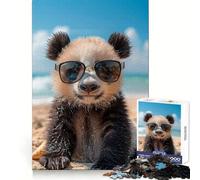 Rompecabezas Be The Cool Panda de 1000 Piezas para Adolescentes: Ejercicio Mental, Entretenimiento Ligero, Cierre Seguro, (38x52cm)