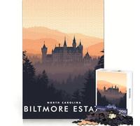Rompecabezas Biltmore Estate de 1000 Piezas para Adolescentes desarrolla la lógica, fomenta la recreación Tranquila, Tiene Bordes definidos y es un Regalo Memorable (50x75cm)