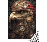 Rompecabezas biomecánico de águila de 1000 Piezas, 1 Cuadrado, para Adultos y niños Medidas: 38 x 26 cm.