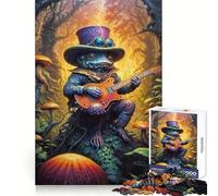 Rompecabezas Biopunk Forest Fantasías de 1000 Piezas para Adultos Rompecabezas para fomentar el Pensamiento crítico y la atención Plena Ajuste Firme Regalo Ideal de Navidad (38x52cm)